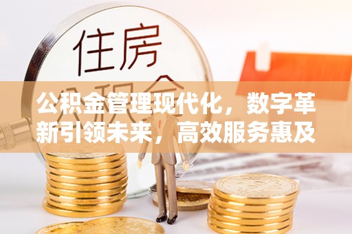 陕县公积金管理现代化，数字革新引领未来，高效服务惠及民生