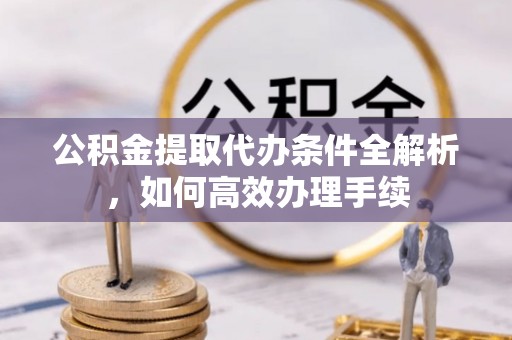 陕县公积金提取代办条件全解析，如何高效办理手续