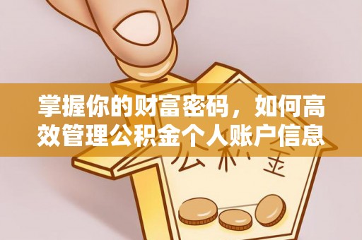 陕县掌握你的财富密码，如何高效管理公积金个人账户信息