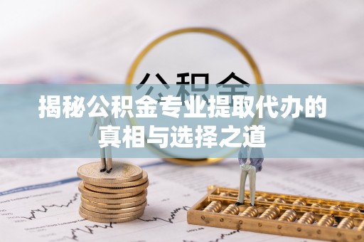 陕县揭秘公积金专业提取代办的真相与选择之道