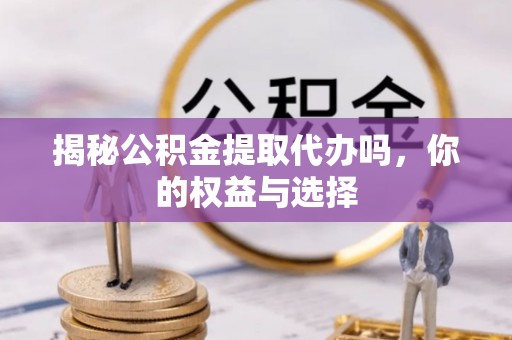 陕县揭秘公积金提取代办吗，你的权益与选择