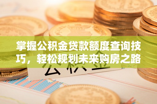 陕县掌握公积金贷款额度查询技巧，轻松规划未来购房之路