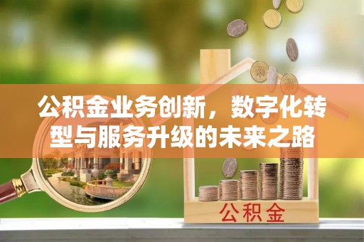 陕县公积金业务创新，数字化转型与服务升级的未来之路