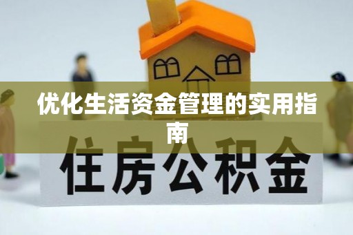 陕县优化生活资金管理的实用指南