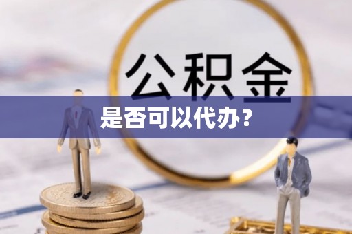 陕县是否可以代办？