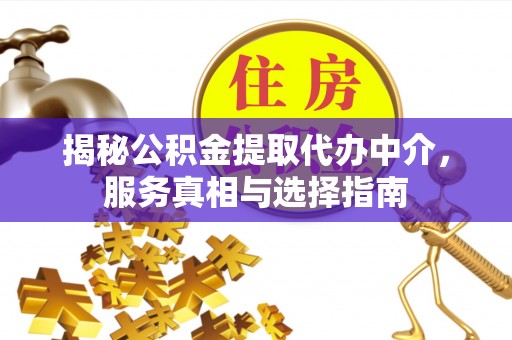 陕县揭秘公积金提取代办中介，服务真相与选择指南