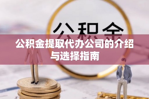 陕县公积金提取代办公司的介绍与选择指南