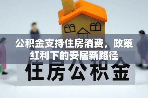 陕县公积金支持住房消费，政策红利下的安居新路径