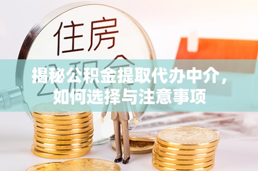 陕县揭秘公积金提取代办中介，如何选择与注意事项