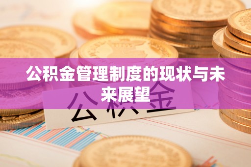 陕县公积金管理制度的现状与未来展望