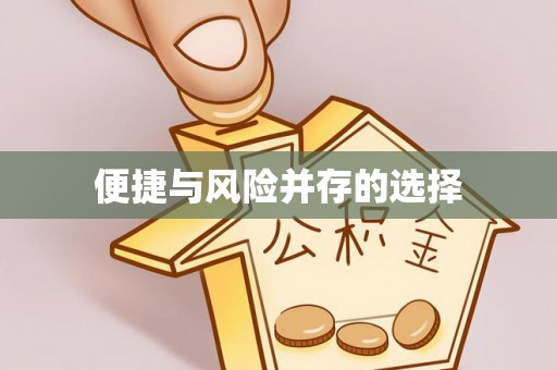 陕县便捷与风险并存的选择